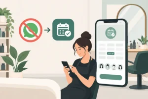 How to Replace WhatsApp for Salon Bookings